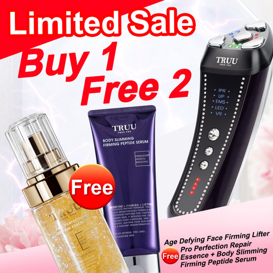 TRUU Age Defying Face Firming Lifter【FREE】Pro Perfection Repair Essence + Body Slimming Firming Peptide Serum
