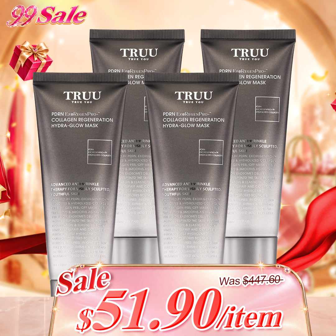 TRUU PDRN ExoRegenPro+ Topeng Hydra-Glow Penjanaan Semula Kolagen