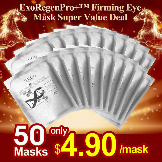 TRUU PDRN ExoRegenPro+™ Intensive Firming & Brightening Eye Mask x50 | New Year Sale