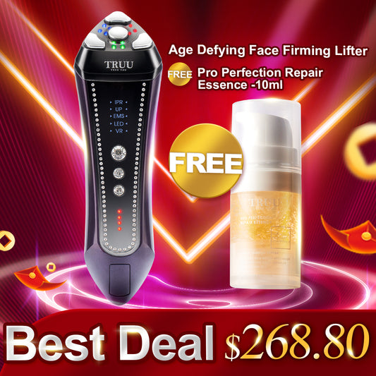 TRUU Age Defying Face Firming Lifter【FREE】Pro Perfection Repair Essence -10ml Travel Size