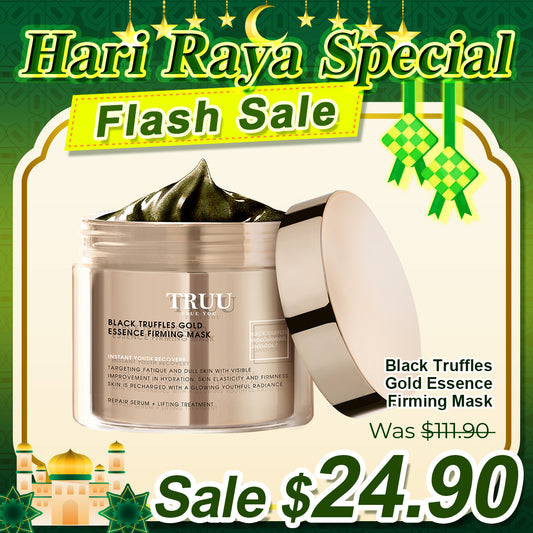 TRUU Black Truffles Gold Essence Firming Mask | Hari Raya Special
