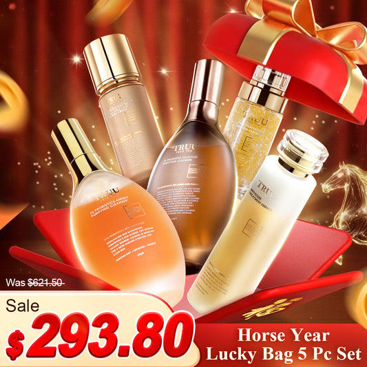 TRUU (76 Probiotic Amino Cleanser / 76 Probiotic Salicylic Cleanser) Pick 2 + Pro Perfection Essence + Royal Jelly Toner + ExoRegenPro+™ Cream