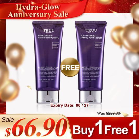 TRUU Body Slimming Firming Peptide Serum x2 | Buy 1 Free 1 (Expiry on 06/27)