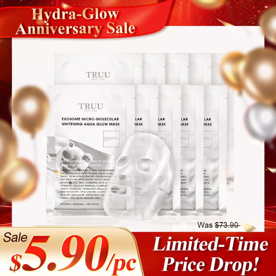 TRUU Exosome Mikro-Molekul Pelitup Muka Aqua Pencerah x10
