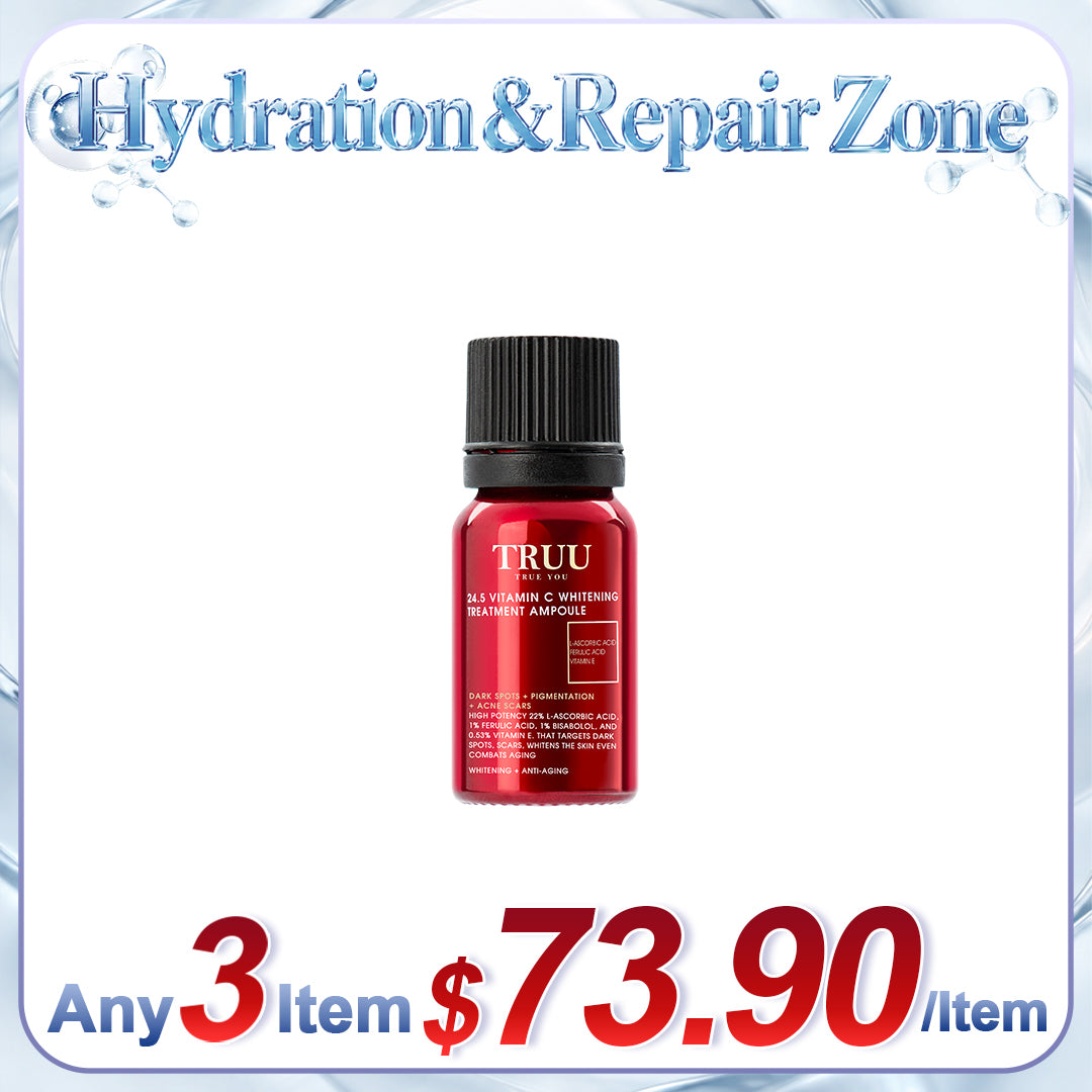 TRUU 24.5 Vitamin C Whitening Treatment Ampoule | Any 3 Items