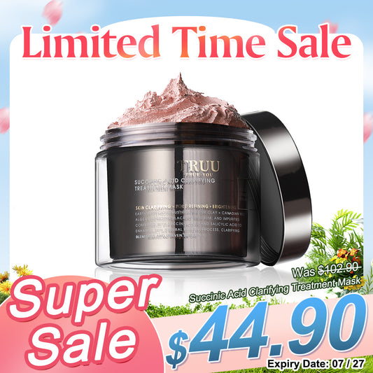 TRUU Succinic Acid Clarifying Treatment Mask (Expiry on 07/27)