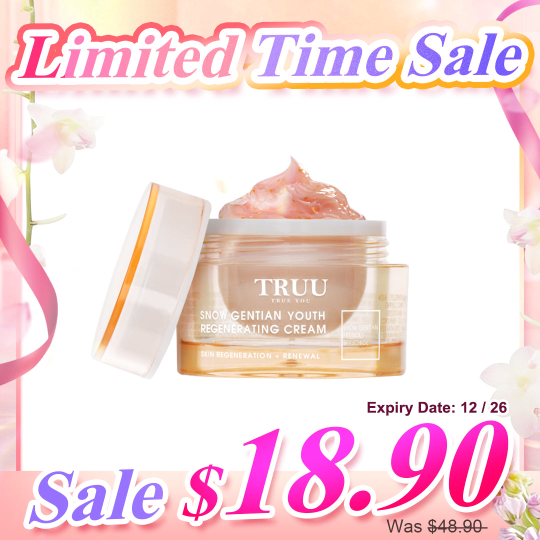 TRUU 雪龙胆青春再生霜 -10g 旅行装