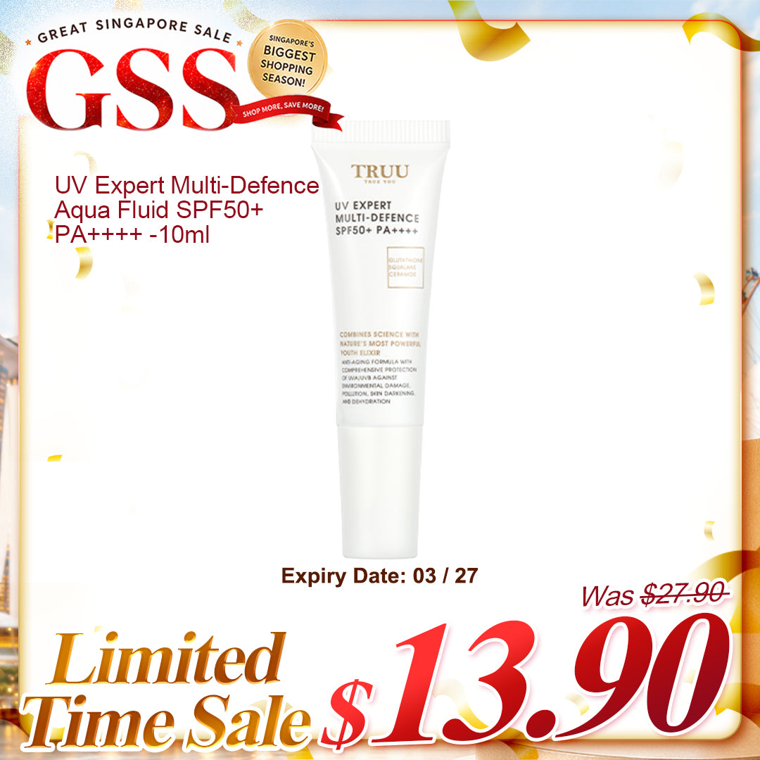 TRUU UV Expert 多效防护水润防晒液 SPF50+ PA++++ 10ml 旅行装