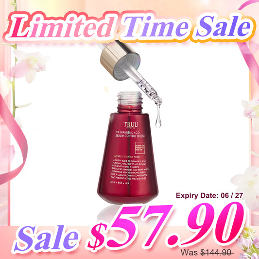 TRUU 5% Mandelic Acid Sebum Control Serum (Expiry on 06/27)