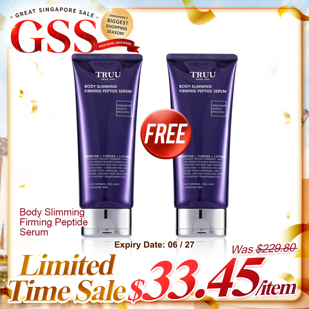 TRUU Body Slimming Firming Peptide Serum x2 | Beli 1 Percuma 1
