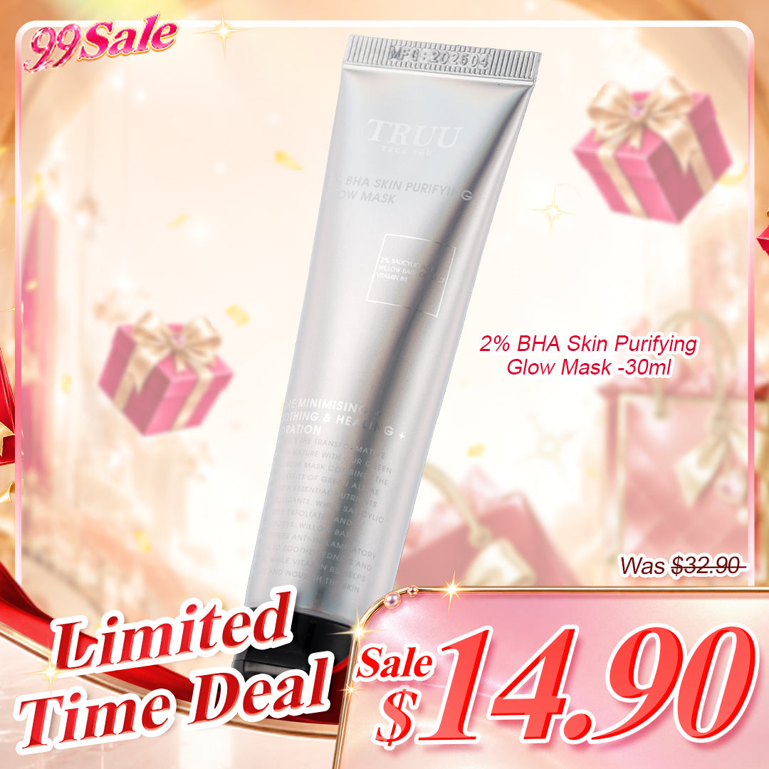 TRUU 2% BHA 净肤亮泽面膜 -30ML