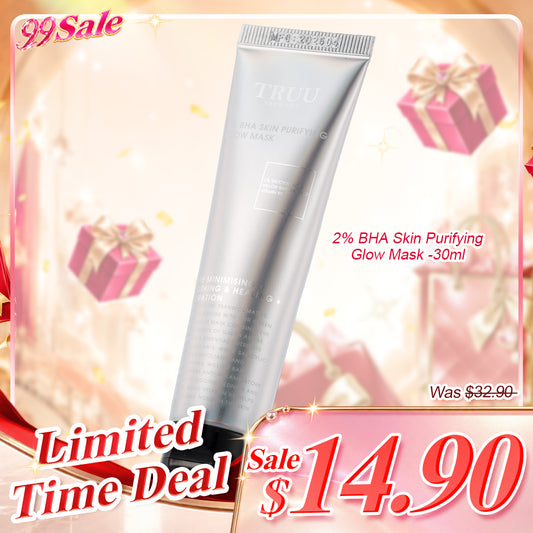 TRUU 2% BHA 净肤亮泽面膜 -30ML