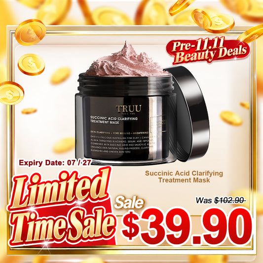 TRUU Succinic Acid Clarifying Treatment Mask (Expiry on 07/27)