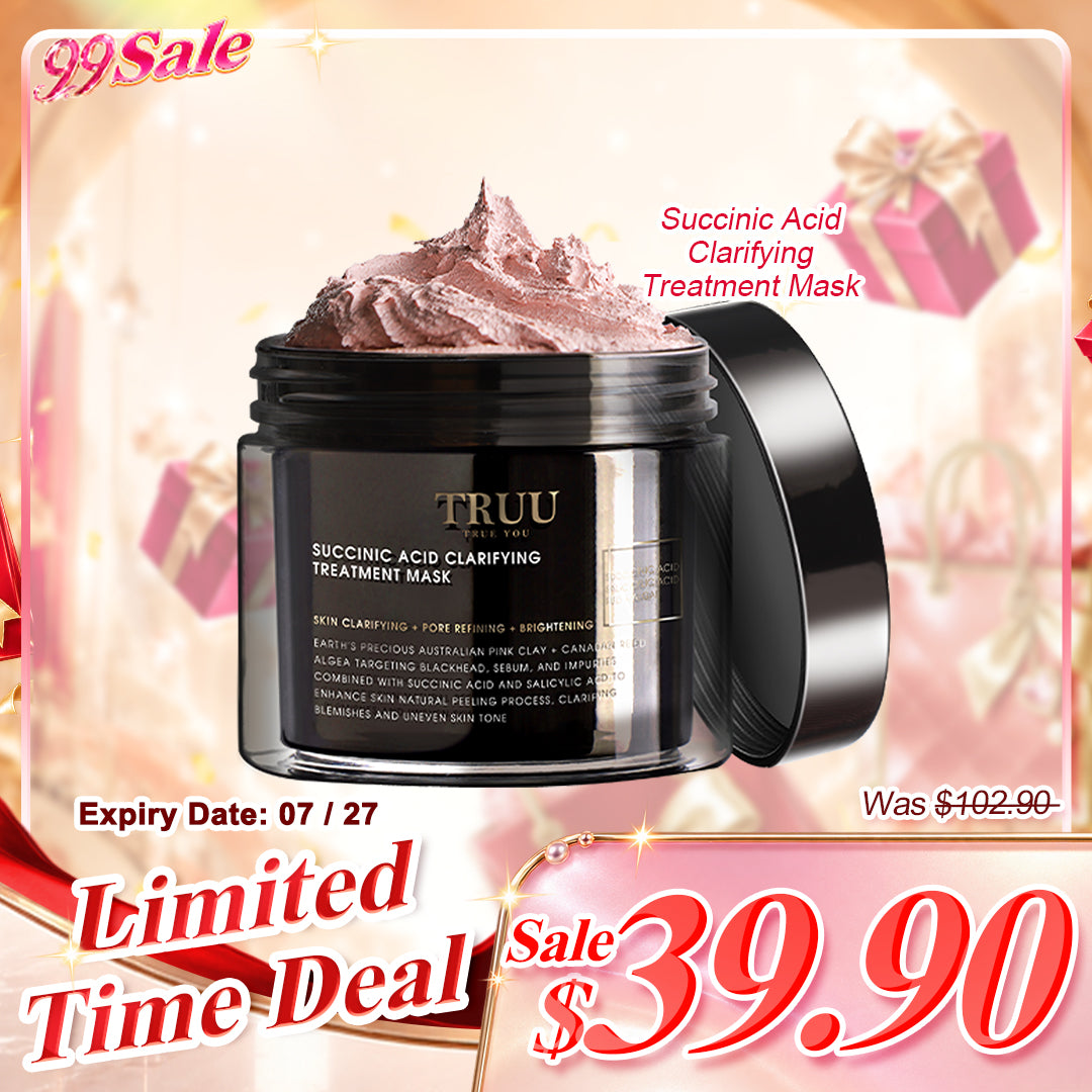TRUU Succinic Acid Clarifying Treatment Mask (Expiry on 07/27)