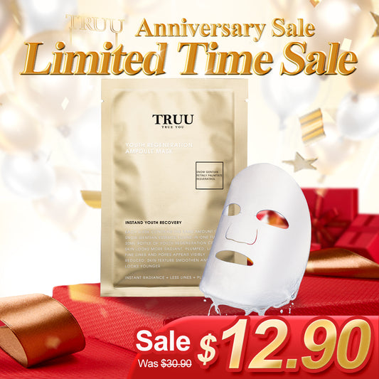 TRUU Snow Gentian Youth Regeneration Ampoule Mask