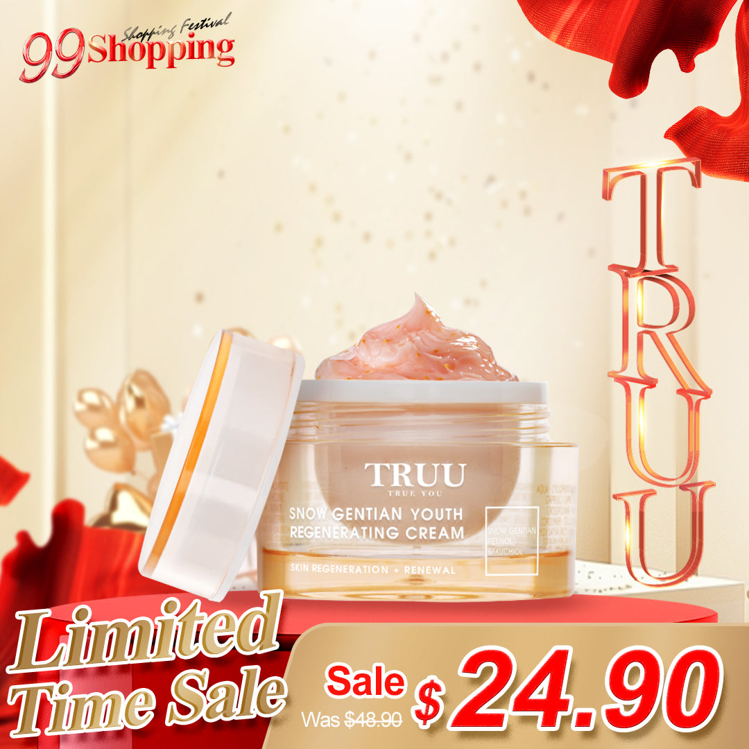TRUU 雪龙胆青春再生霜 -10g 旅行装