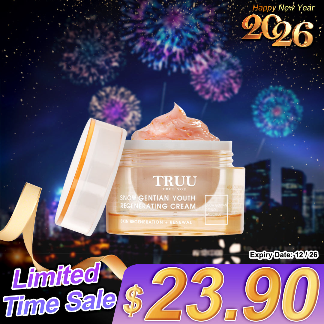TRUU Snow Gentian Youth Regenerating Cream -10g Travel Size (Expiry on 12/26)