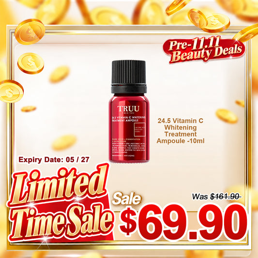 TRUU 24.5 维生素 C 美白护理安瓿 -10ml