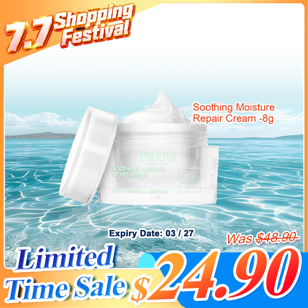 TRUU Soothing Moisture Repair Cream-8G Travel Size (Expiry on 03/27)