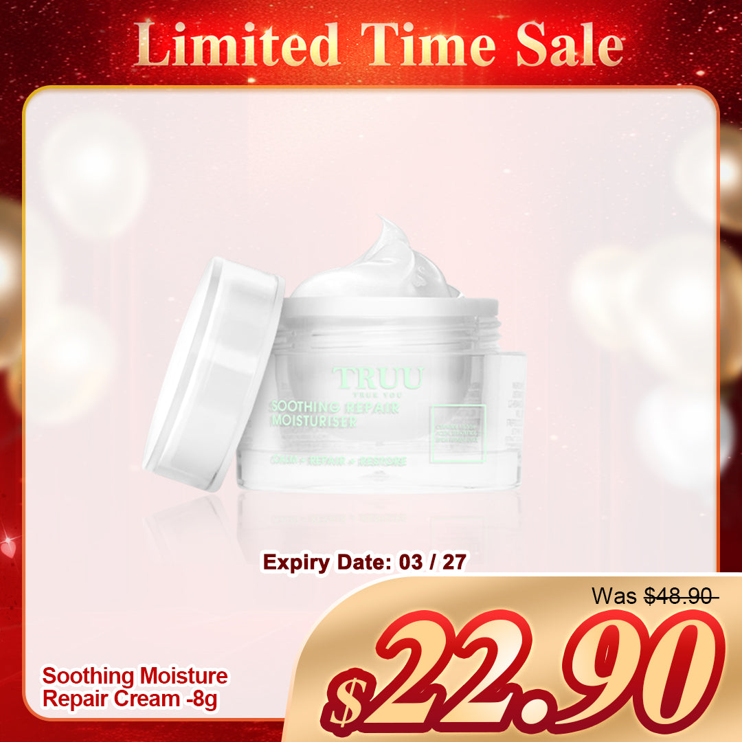 TRUU Soothing Moisture Repair Cream-8G Travel Size (Expiry on 03/27)