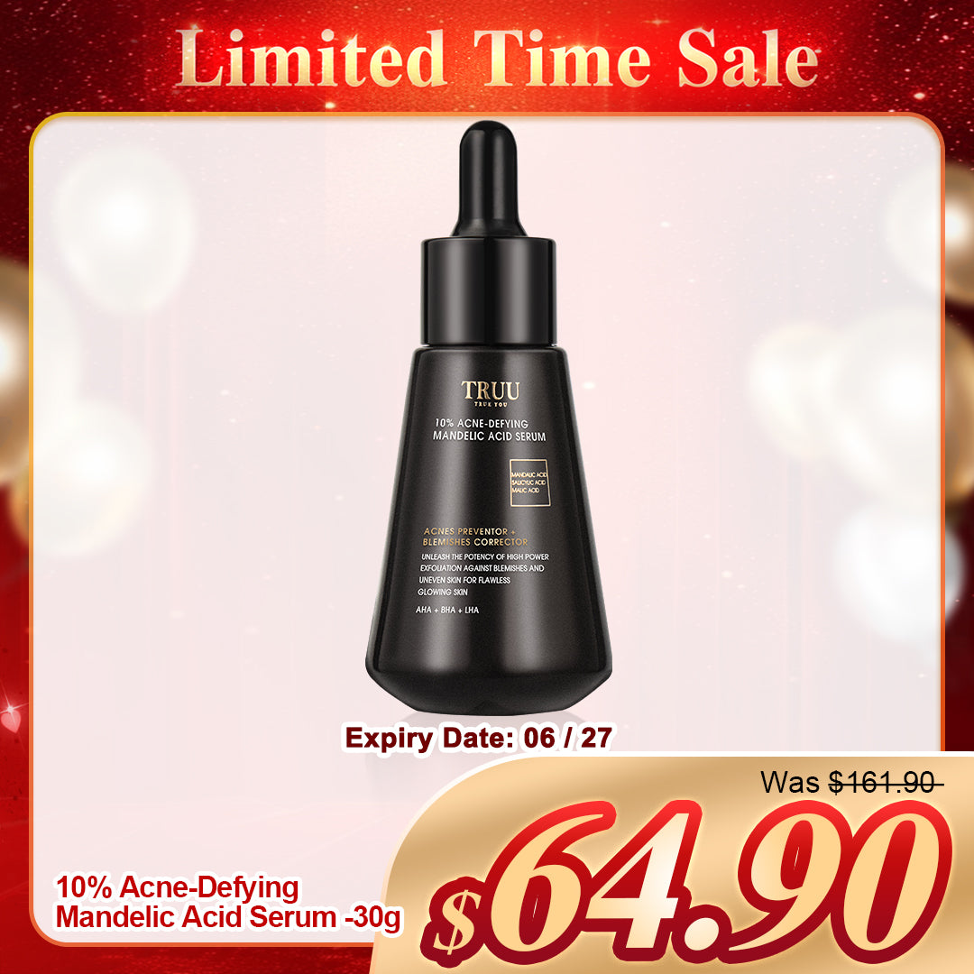 TRUU 10% Acne-Defying Mandelic Acid Serum (Expiry on 06/27)