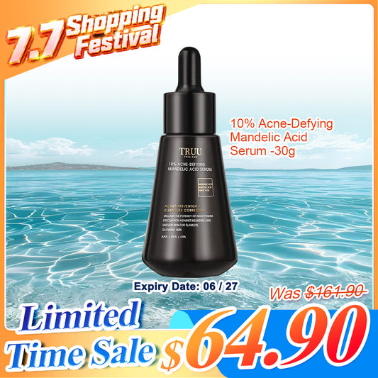 TRUU 10% Acne-Defying Mandelic Acid Serum (Expiry on 06/27)