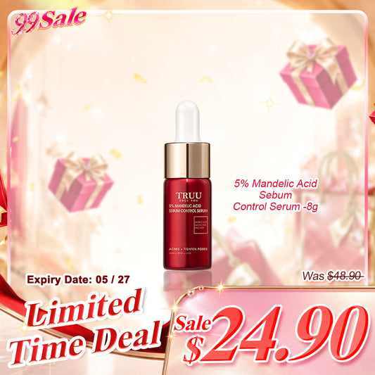 TRUU 5% Mandelic Acid Sebum Control Serum -8G Travel Size (Expiry on 05/27)