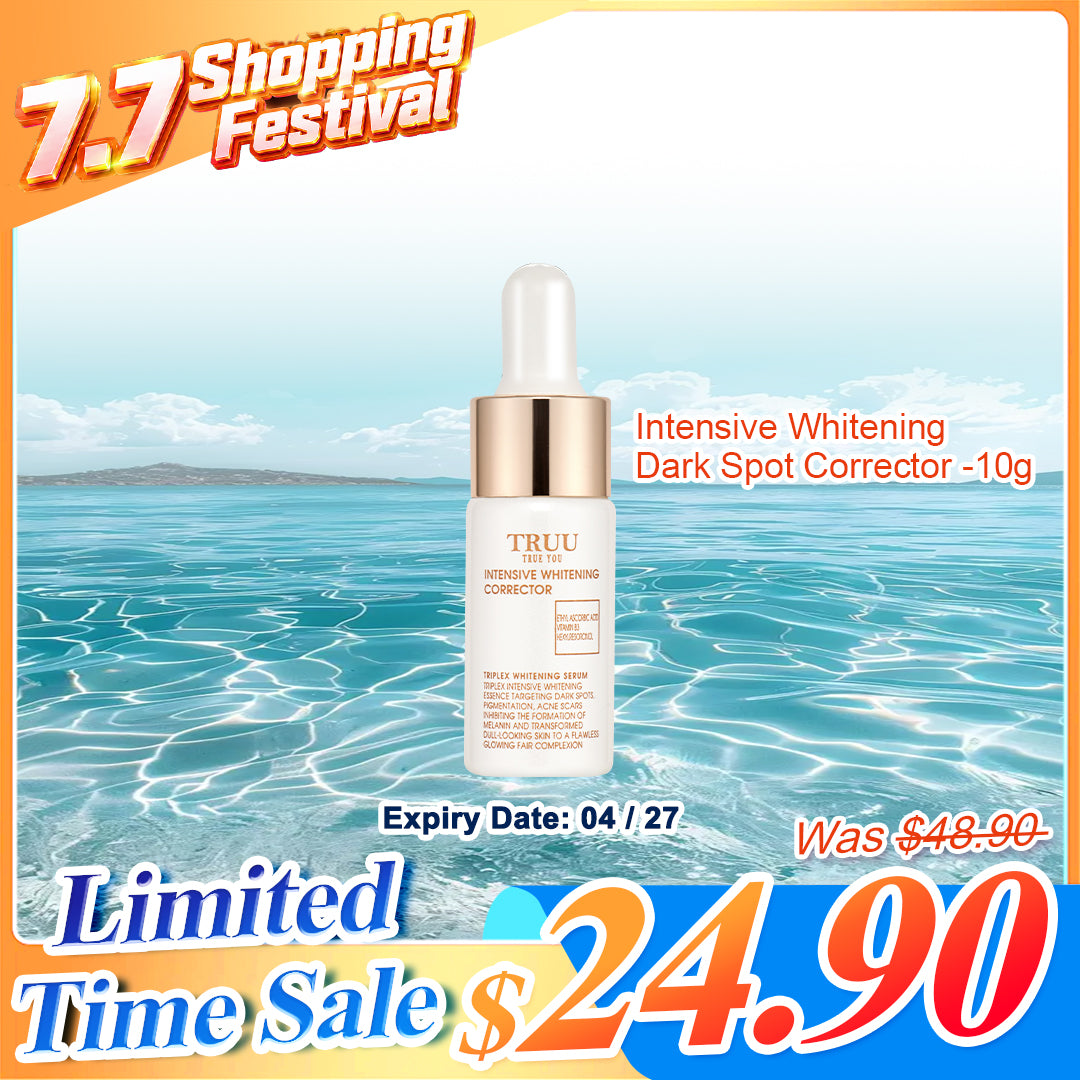 TRUU Intensive Whitening Dark Spot Corrector -10ml Travel Size (Expiry on 04/27)