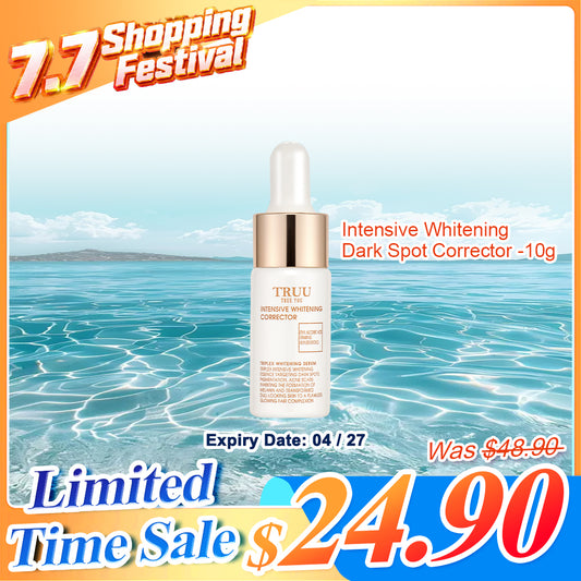 TRUU Intensive Whitening Dark Spot Corrector -10ml Travel Size (Expiry on 04/27)