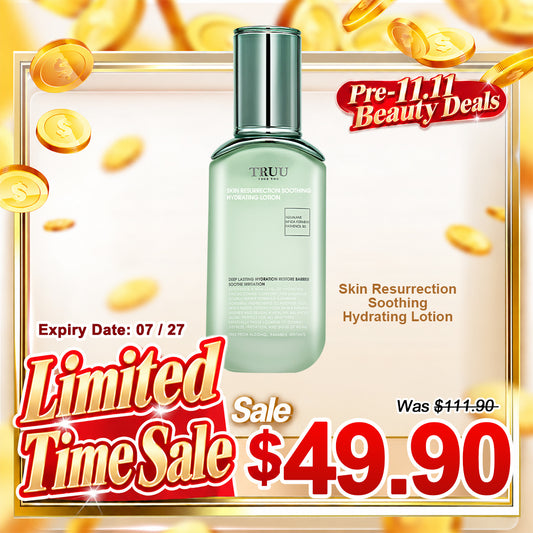 TRUU Skin Resurrection Soothing Hydrating Lotion (Expiry on 07/27)