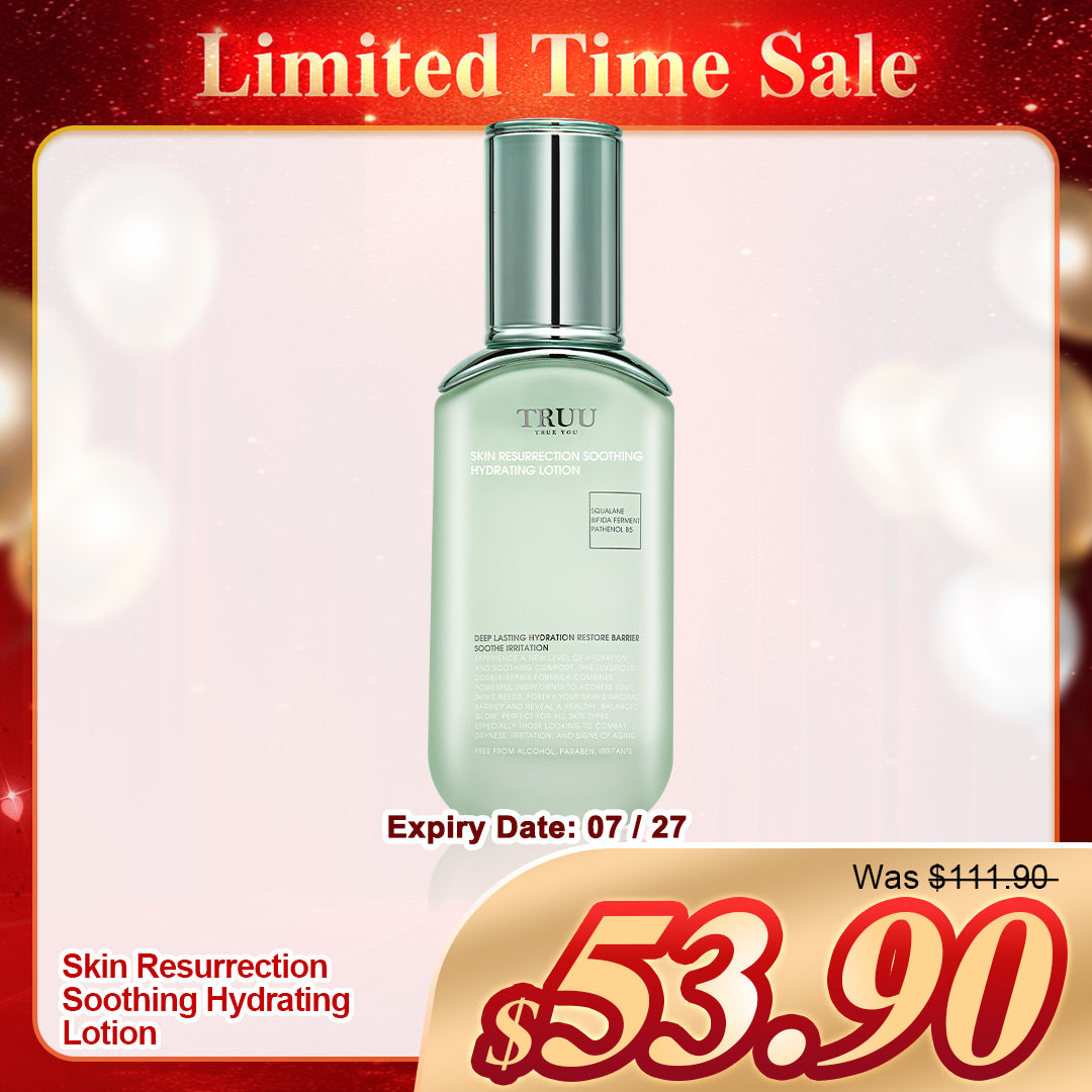 TRUU Skin Resurrection Soothing Hydrating Lotion (Expiry on 07/27)