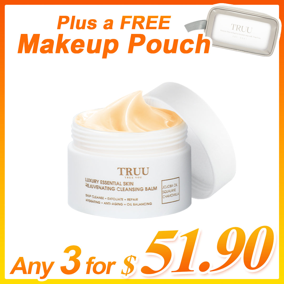 TRUU Luxury Essential Skin Rejuvenating Cleansing Balm -30ml | Any 3 for $51.90