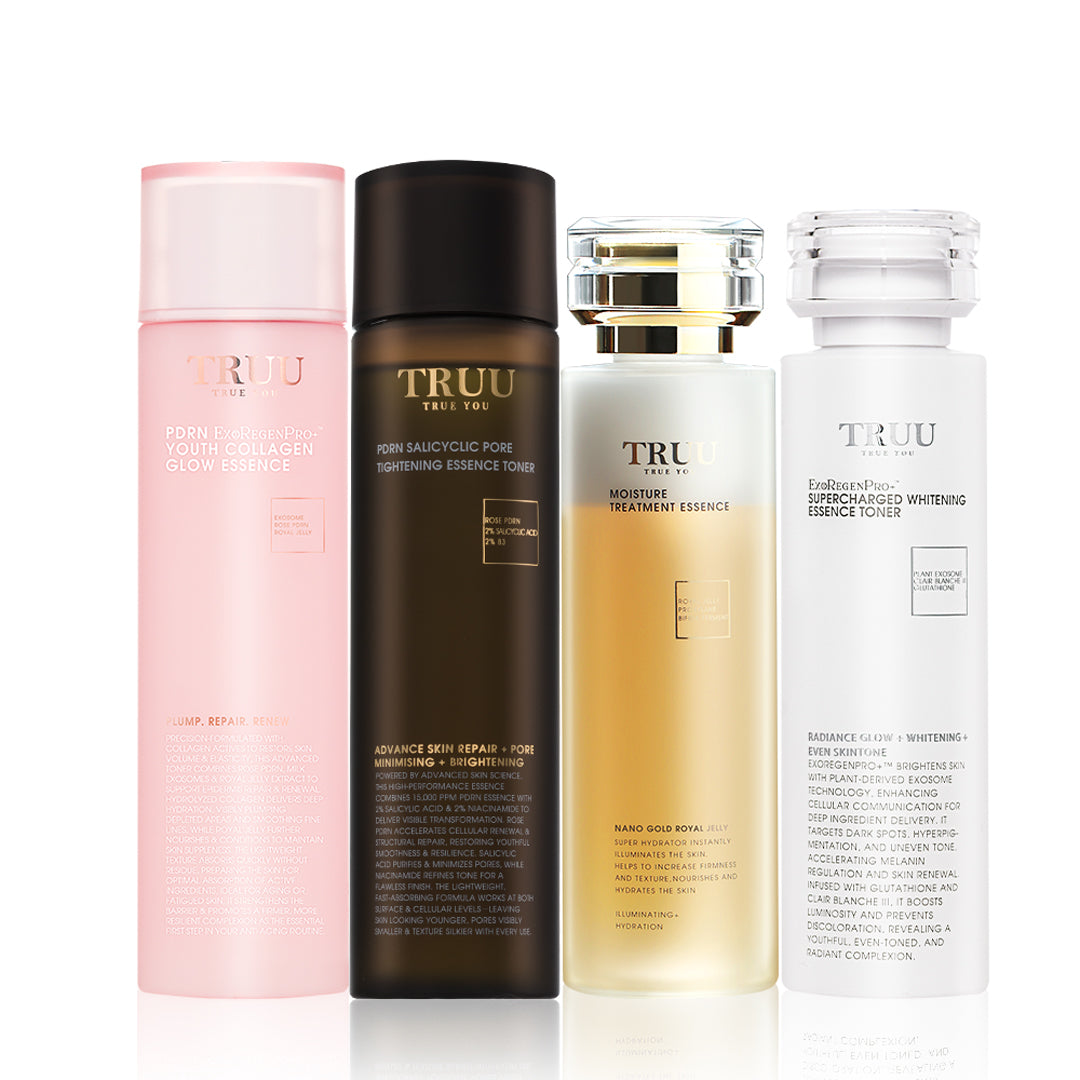 TRUU Toner (Toner Royal Jelly / Toner Menenangkan / Toner Rawatan Pembaharuan / Toner Berkhasiat / Toner ExoRegenPro+™ / Toner Kolagen PDRN / Toner Penegang Pori Salicylic) Pilih satu