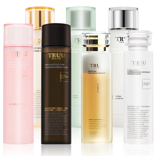 TRUU Toner (Royal Jelly Toner / Whitening Essence Toner / Sensitive Skin Calming Lotion / Skin Reneval Treatment Essence / Intensive Skin Nourishing Conditioner ) Pilih satu