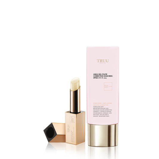 TRUU Aqua Gel Color Correcting Sunscreen SPF50+★★★ (3 warna) -50ml