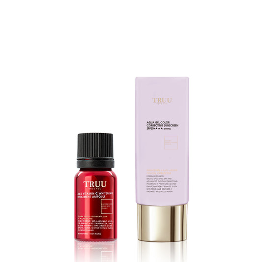 TRUU Aqua Gel Color Correcting Sunscreen SPF50+★★★ (3 warna) -50ml