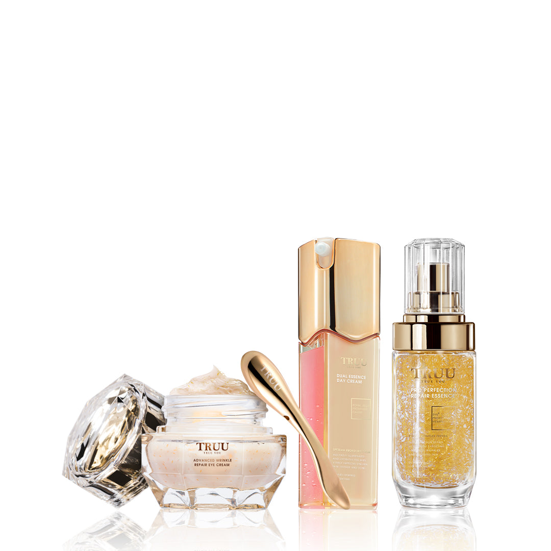 TRUU Day Cream + Repair Essence + Eye Cream