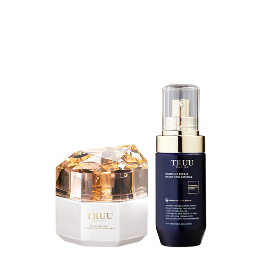 TRUU Snow Gentian Youth Regenerating Cream + Hydrating Repair Essence