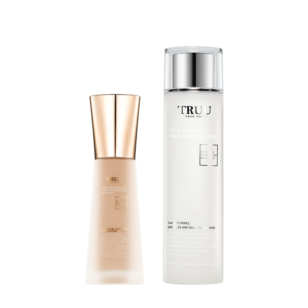 TRUU Toner (Royal Jelly Toner / Whitening Essence Toner / Sensitive Skin Calming Lotion / Skin Reneval Treatment Essence / Intensive Skin Nourishing Conditioner ) Pilih satu