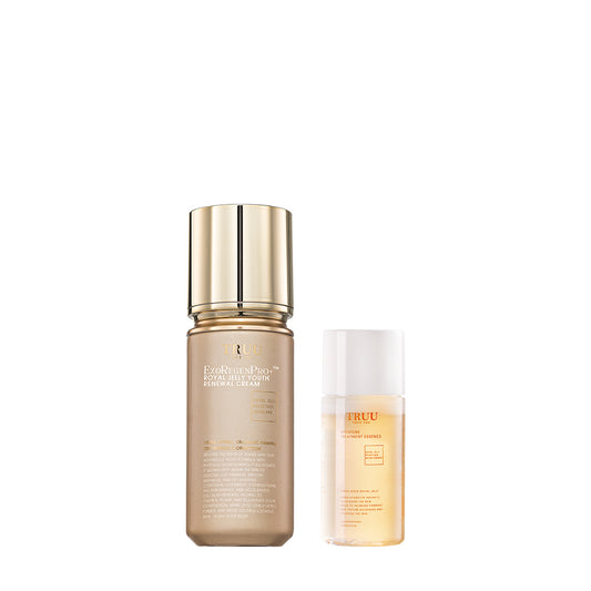 TRUU (Royal Jelly Youth Renewal Cream / PDRN Retinol Age-Renewal Lifting Cream) Pick One + Royal Jelly Moisture Treatment Essence -30ml