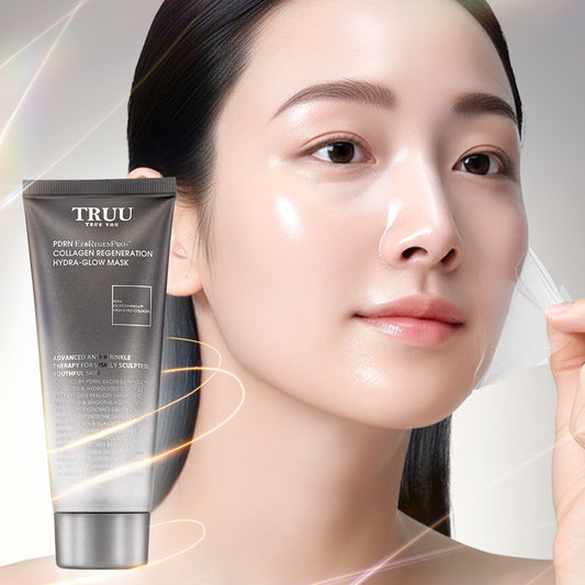 TRUU PDRN ExoRegenPro+ Collagen Regeneration Hydra-Glow Mask【Free】Exosome Micro-Molecular Whitening Aqua Glow Mask