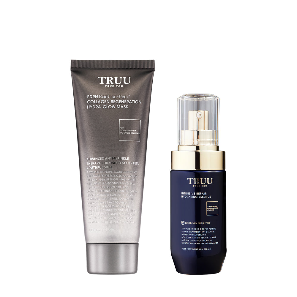 TRUU Collagen Regeneration Hydra-Glow Mask + 5 Types of Essence Pick One