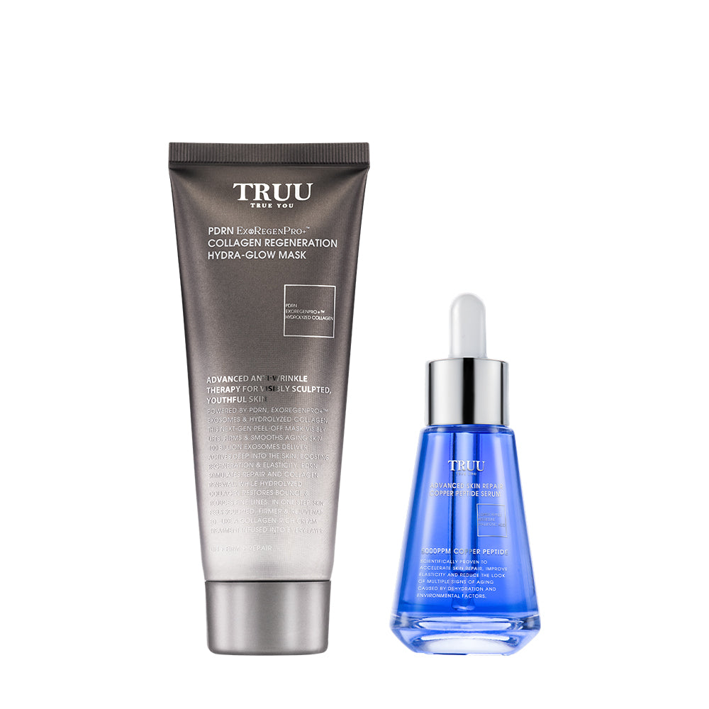 TRUU Collagen Regeneration Hydra-Glow Mask + 5 Types of Essence Pick One