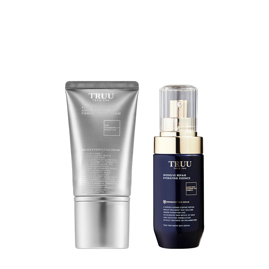 TRUU PDRN ExoRegenPro+™ Anti-Wrinkle Firming Neck Cream + 5 Types of Essence Pick One