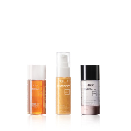 TRUU 76 Cleanser -30g + (Bubble Mask -30ml) Pick one + Whitening Essence Toner -30g