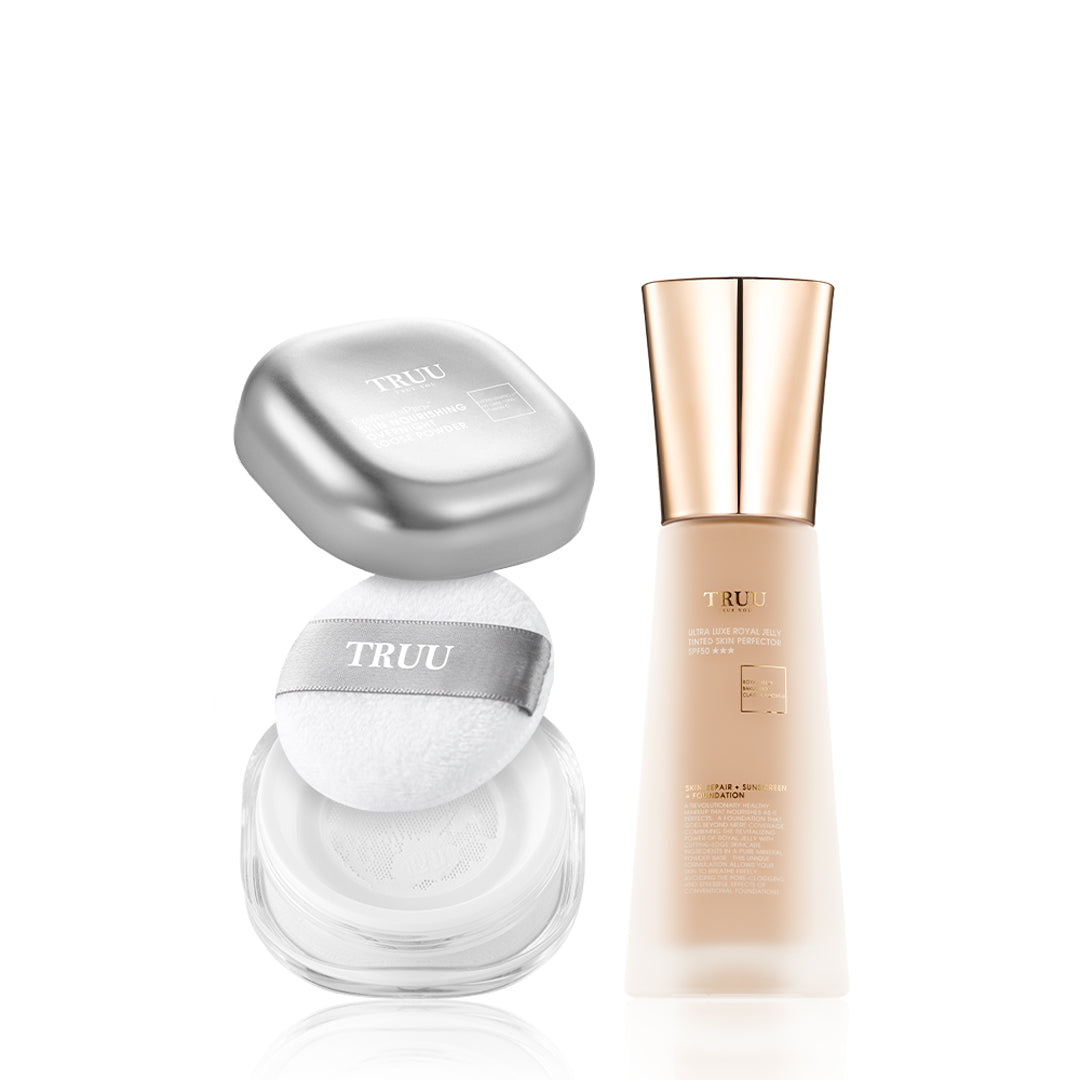 TRUU Ultra Luxe Royal Jelly Tinted Skin Perfector Bundle Set