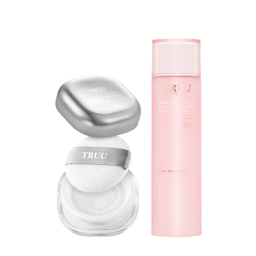 TRUU ExoRegenPro+™ Skin-Nourishing Overnight Loose Powder Bundle Set