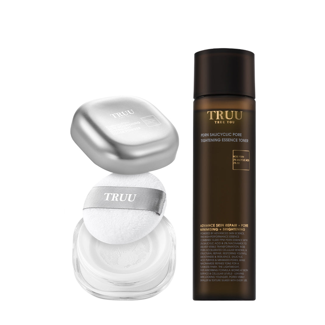 TRUU ExoRegenPro+™ Skin-Nourishing Overnight Loose Powder Bundle Set