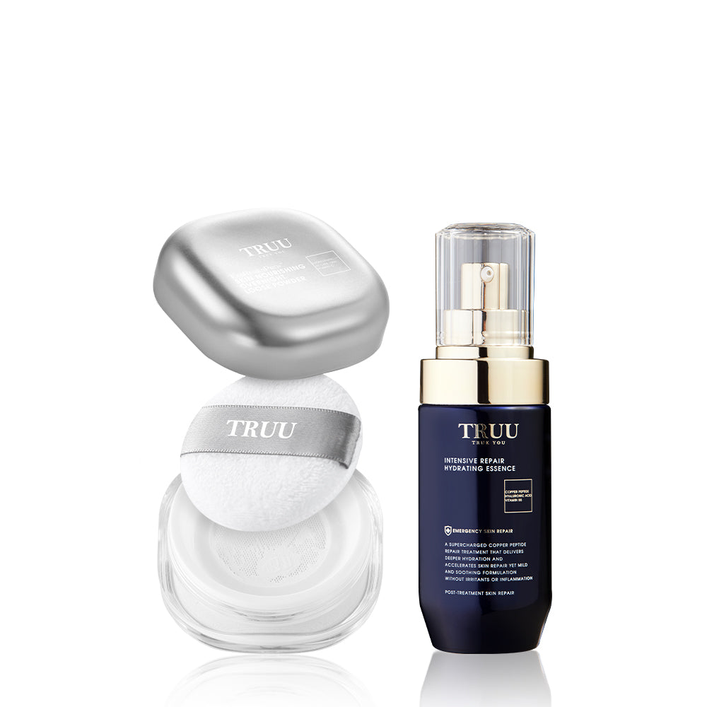 TRUU ExoRegenPro+™ Skin-Nourishing Overnight Loose Powder + 5 Types of Essence (Pick One)