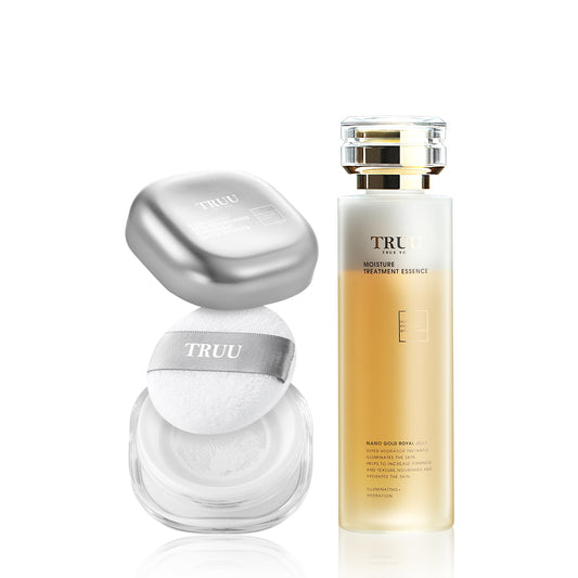 TRUU ExoRegenPro+™ Skin-Nourishing Overnight Loose Powder + 7 types of Toner (Pick One)